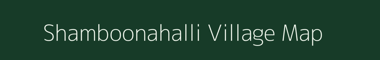 Shamboonahalli village map in Karnataka