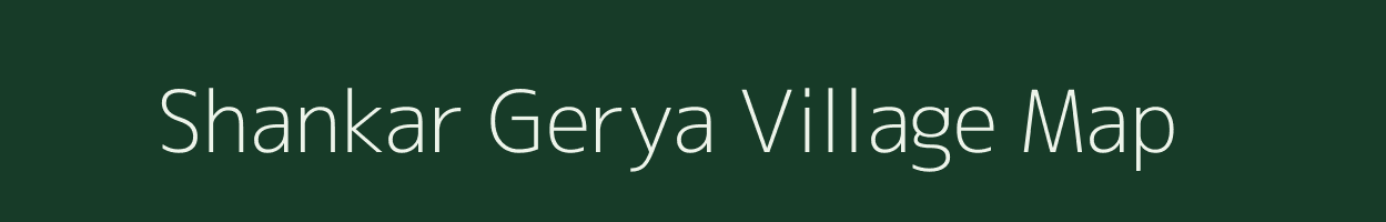 Shankar Gerya village map in West Bengal