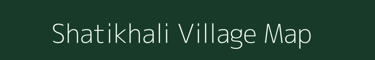 Shatikhali village map in West Bengal