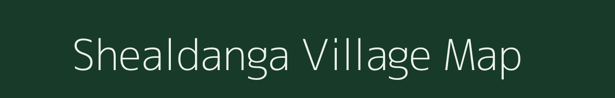 Shealdanga village map in West Bengal