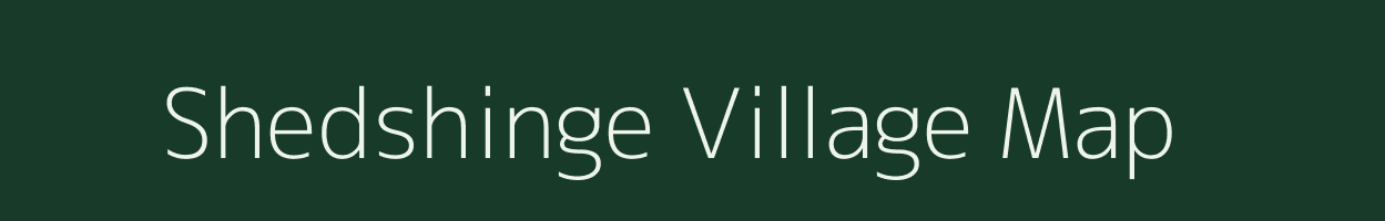 Shedshinge village map in Maharashtra