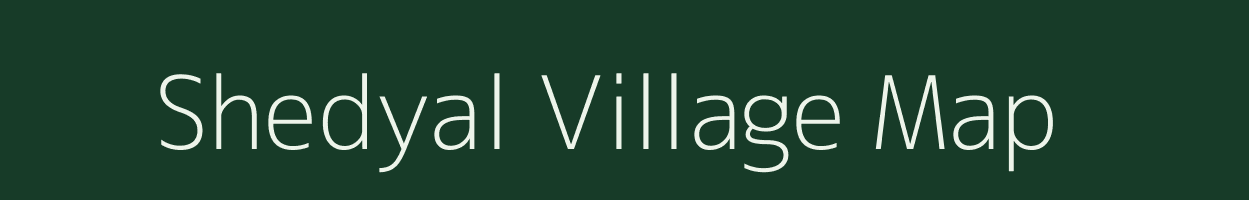 Shedyal village map in Maharashtra