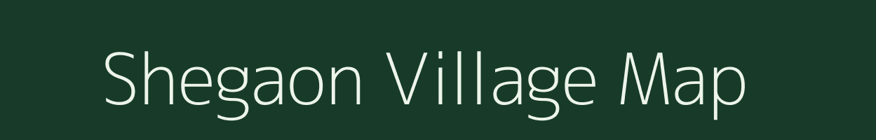 Shegaon village map in Maharashtra