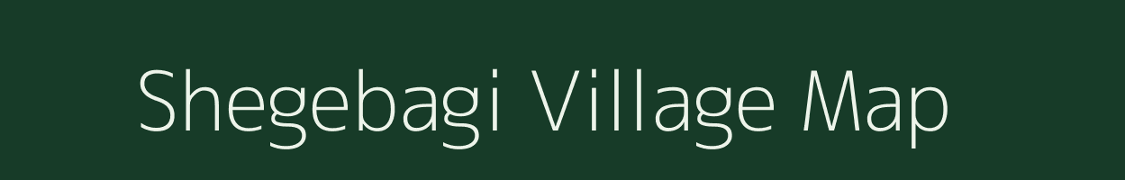 Shegebagi village map in Karnataka