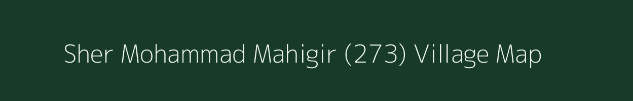 Sher Mohammad Mahigir (273) village map in Punjab
