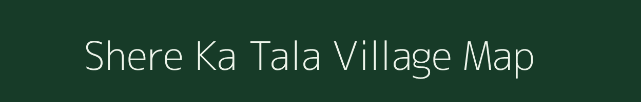 Shere Ka Tala village map in Rajasthan