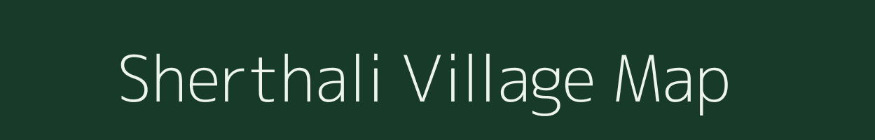 Sherthali village map in Gujarat