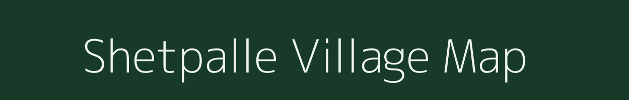 Shetpalle village map in Andhra Pradesh