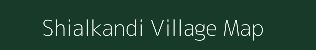 Shialkandi village map in Meghalaya
