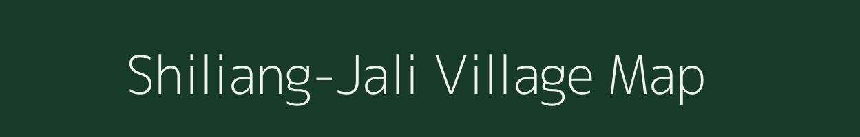 Shiliang-Jali village map in Meghalaya