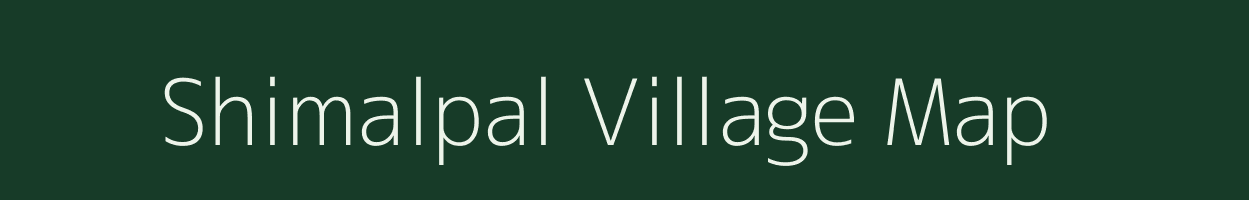 Shimalpal village map in West Bengal