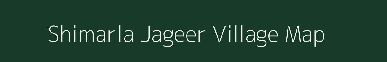 Shimarla Jageer village map in Rajasthan