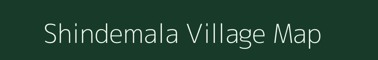 Shindemala village map in Maharashtra