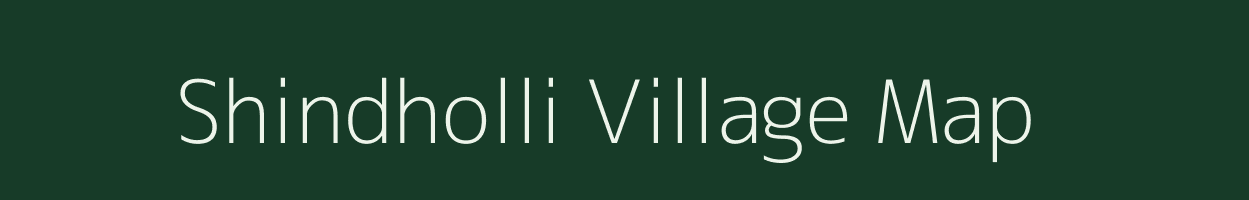 Shindholli village map in Karnataka