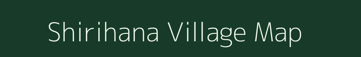 Shirihana village map in Odisha