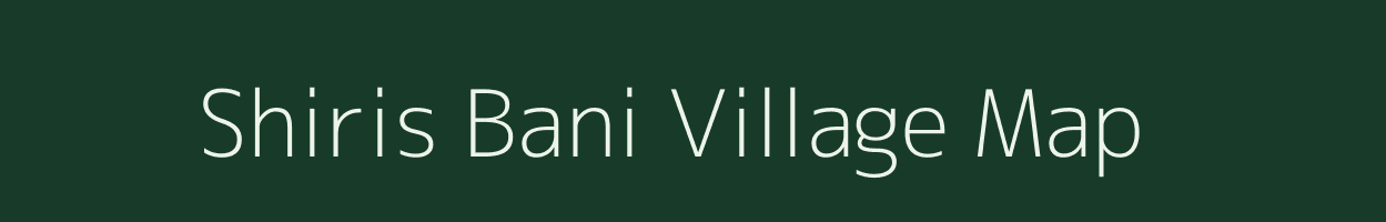 Shiris Bani village map in West Bengal