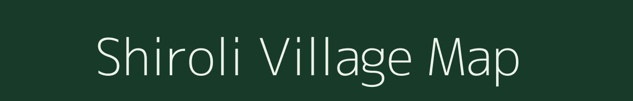 Shiroli village map in Karnataka