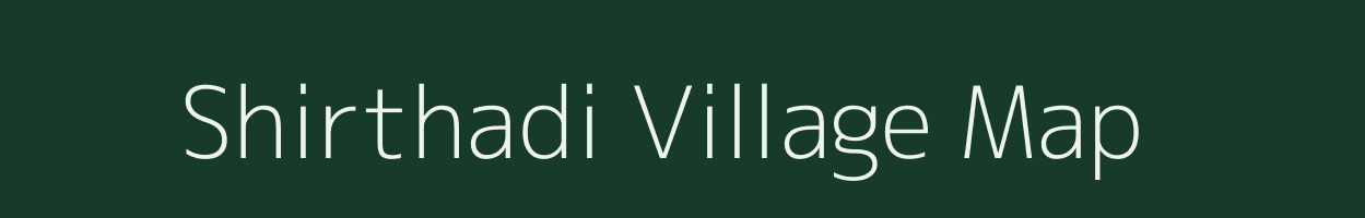 Shirthadi village map in Karnataka
