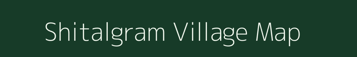 Shitalgram village map in West Bengal