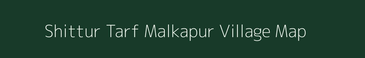 Shittur Tarf Malkapur village map in Maharashtra