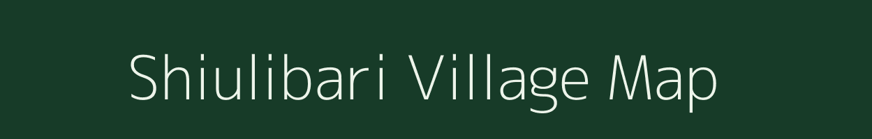 Shiulibari village map in West Bengal