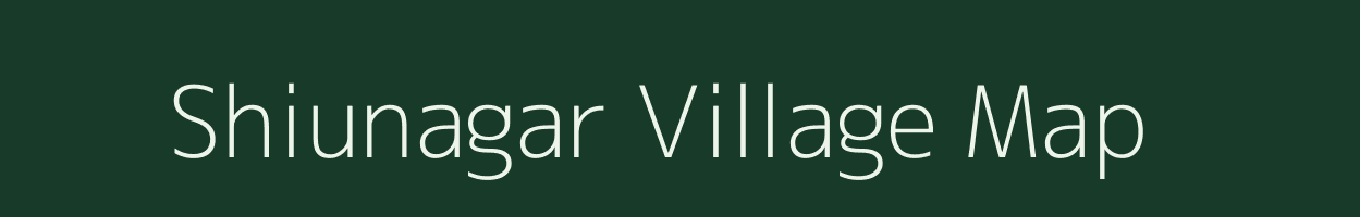 Shiunagar village map in Jharkhand