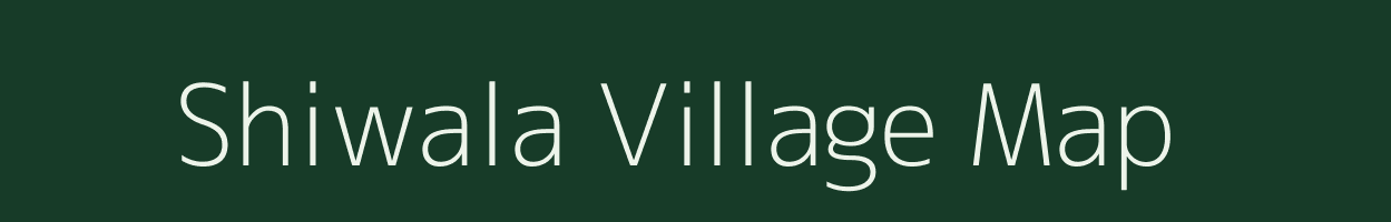 Shiwala village map in Rajasthan