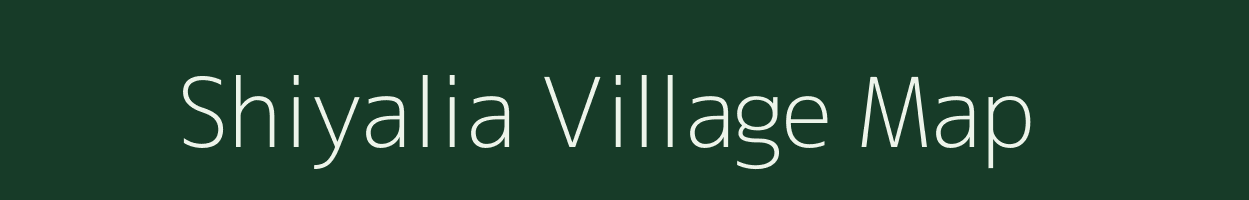 Shiyalia village map in West Bengal