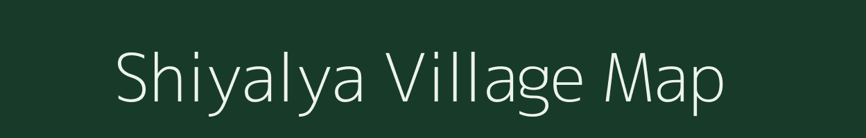 Shiyalya village map in West Bengal