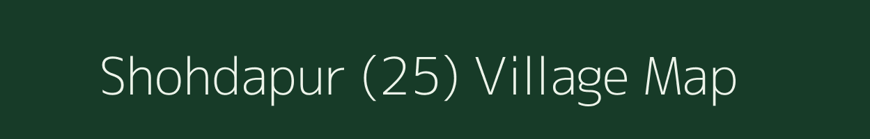 Shohdapur (25) village map in Haryana