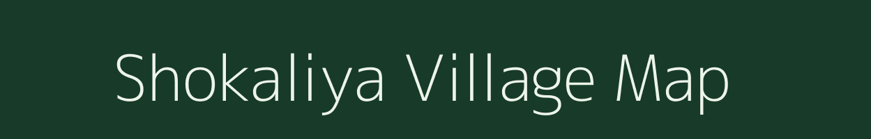 Shokaliya village map in Rajasthan