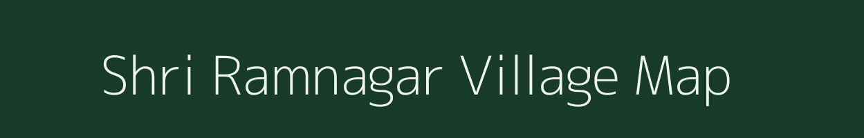 Shri Ramnagar village map in Rajasthan