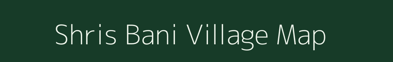 Shris Bani village map in West Bengal