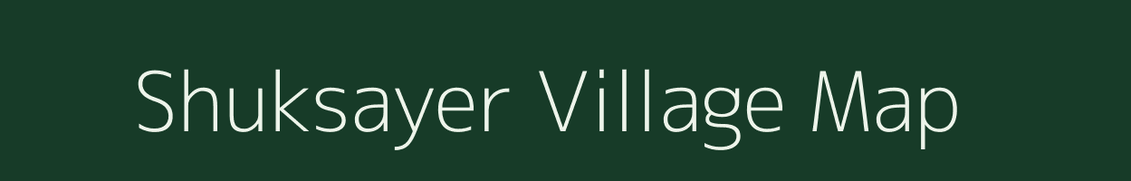Shuksayer village map in West Bengal