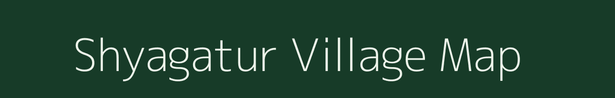 Shyagatur village map in Karnataka