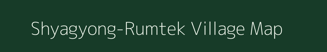Shyagyong-Rumtek village map in Sikkim