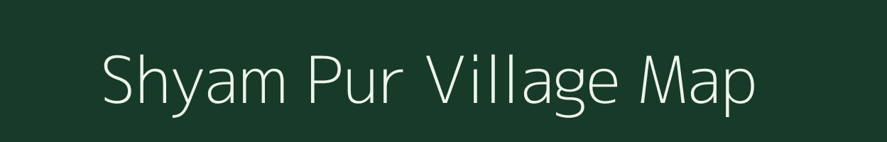 Shyam Pur village map in West Bengal