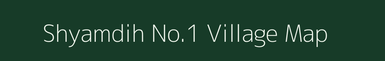 Shyamdih No.1 village map in Madhya Pradesh