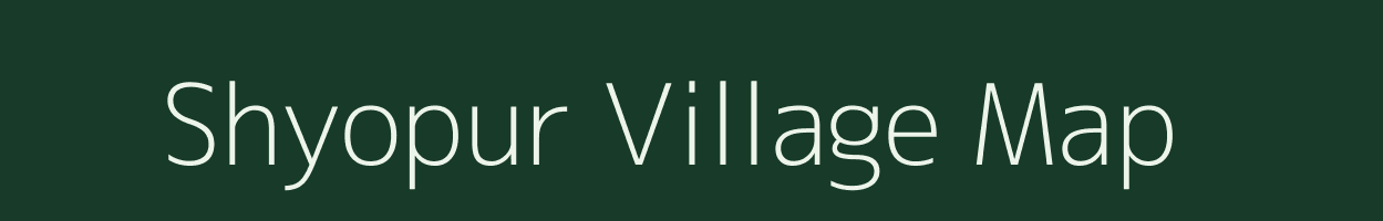 Shyopur village map in Rajasthan