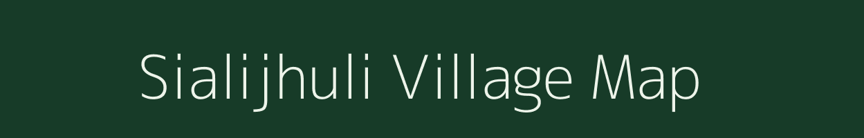 Sialijhuli village map in Odisha