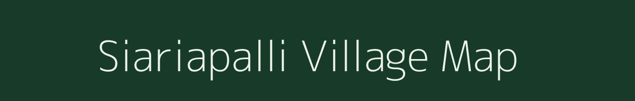 Siariapalli village map in Odisha