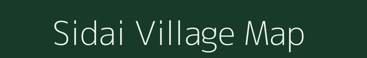 Sidai village map in West Bengal