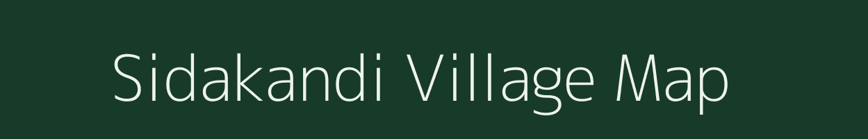 Sidakandi village map in Meghalaya