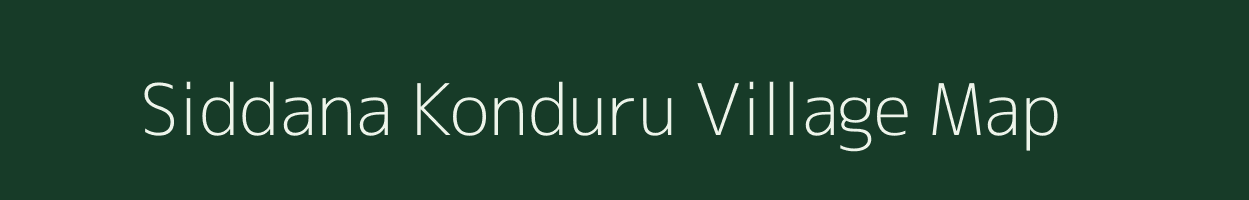 Siddana Konduru village map in Andhra Pradesh