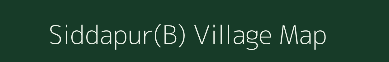 Siddapur(B) village map in Karnataka