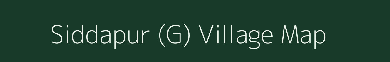 Siddapur (G) village map in Karnataka