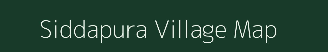 Siddapura village map in Karnataka