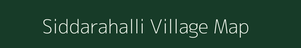 Siddarahalli village map in Karnataka