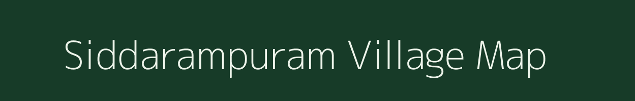 Siddarampuram village map in Andhra Pradesh