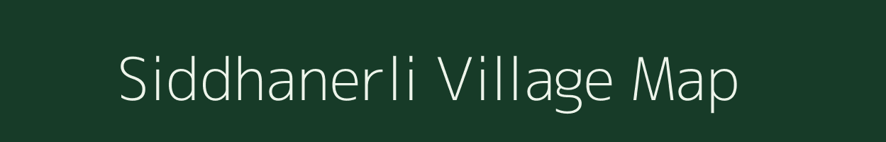 Siddhanerli village map in Maharashtra